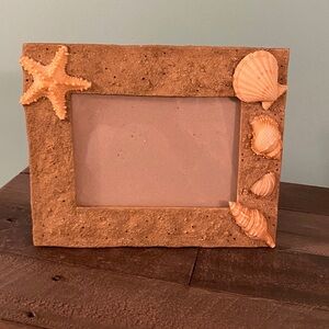 Seashell Brown Photo Frame